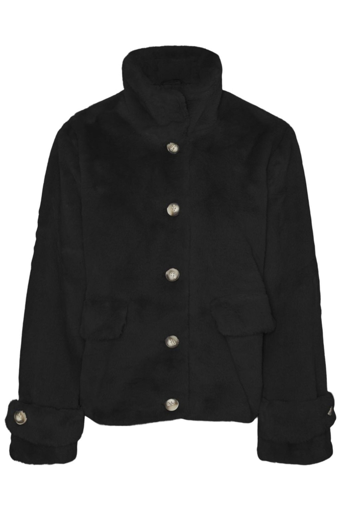 Vero Moda zwarte dames jas | Vooraanzicht