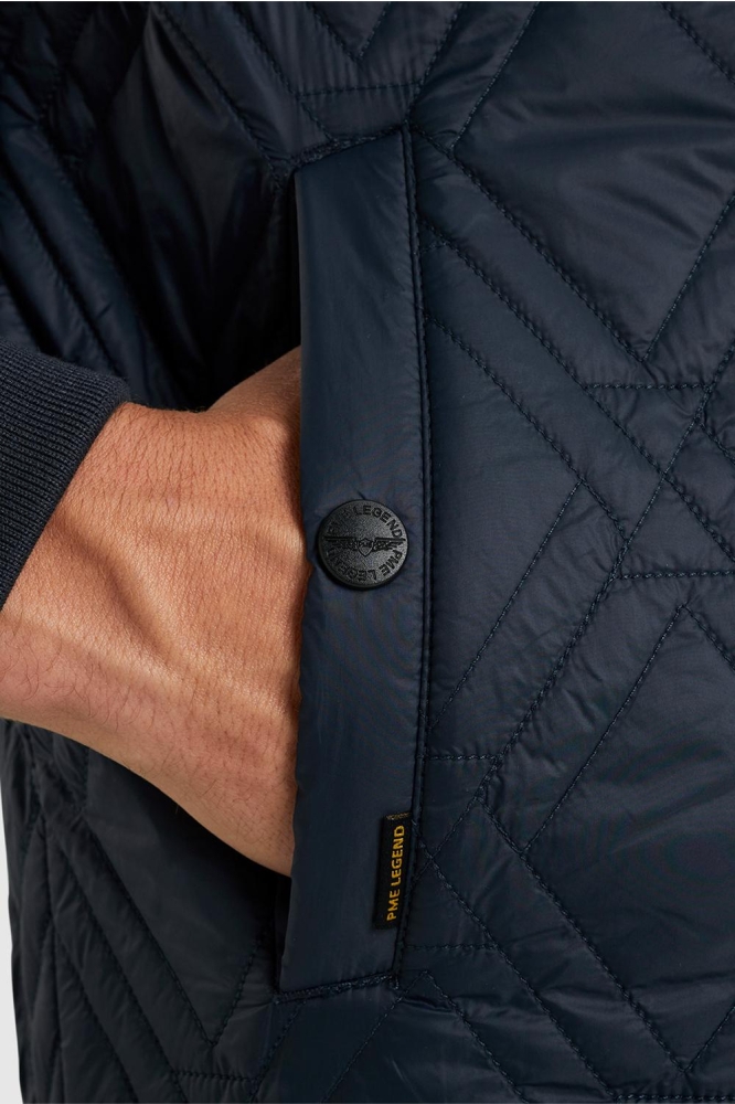 PME legend blauwe heren jas | Close up