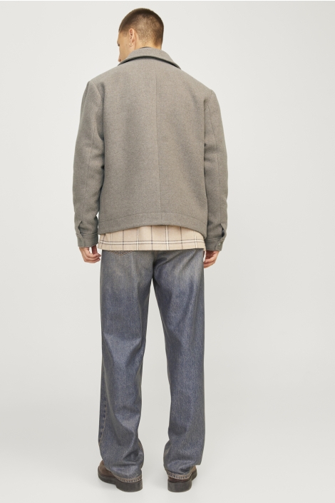 Jack & Jones beige heren jas | Model