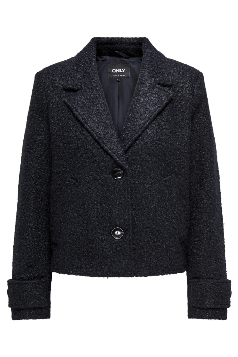 Only blauwe dames jas | Vooraanzicht