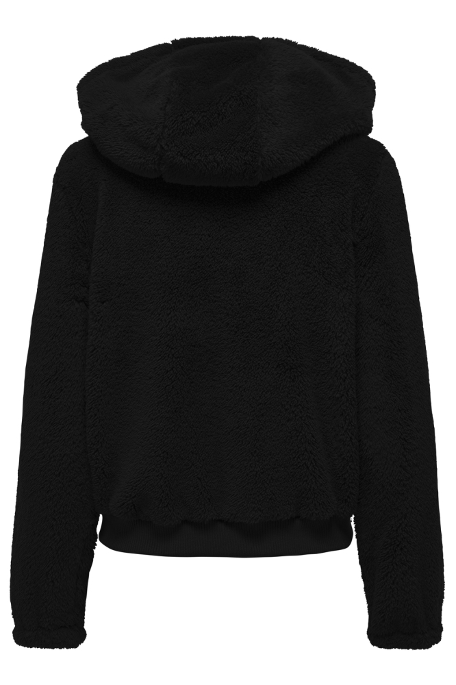 Only zwarte dames vest | Achteraanzicht