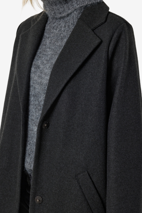 Noisy may grijze dames jas | Close up