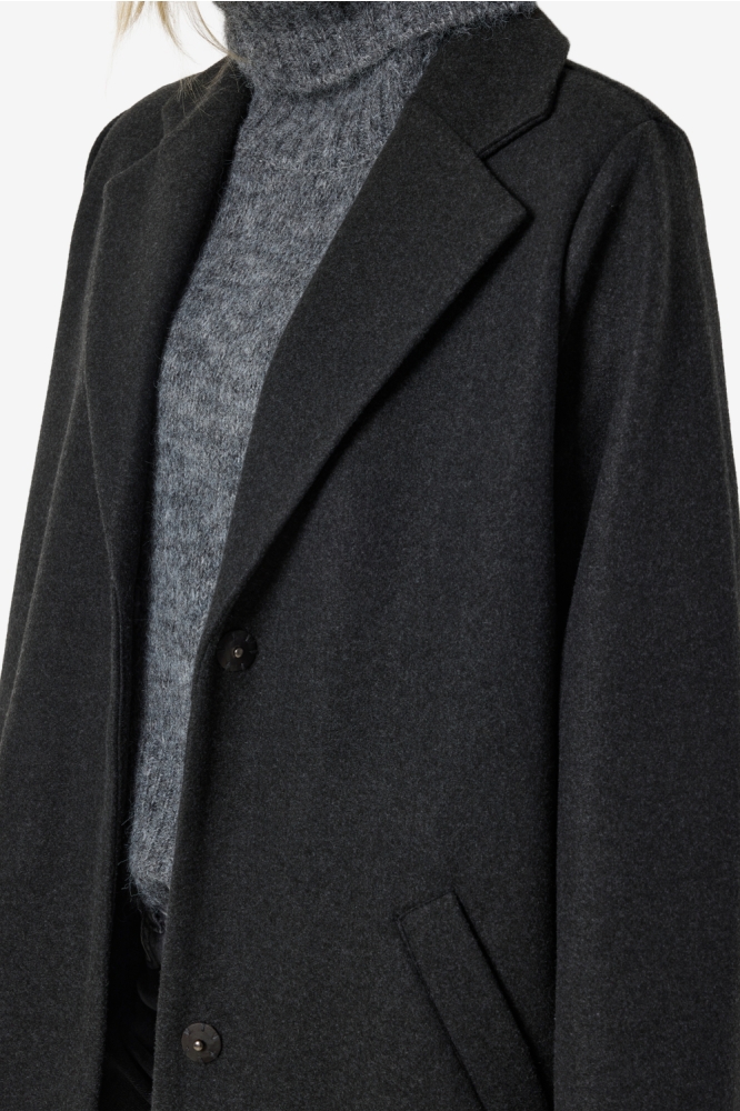 Noisy may grijze dames jas | Close up