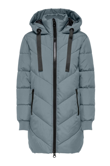 Jacqueline de Yong blauwe dames jas | Vooraanzicht