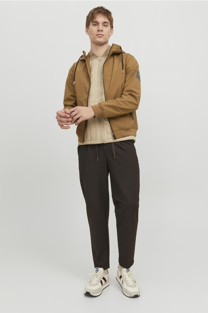 Jack & Jones camel heren jas | Model