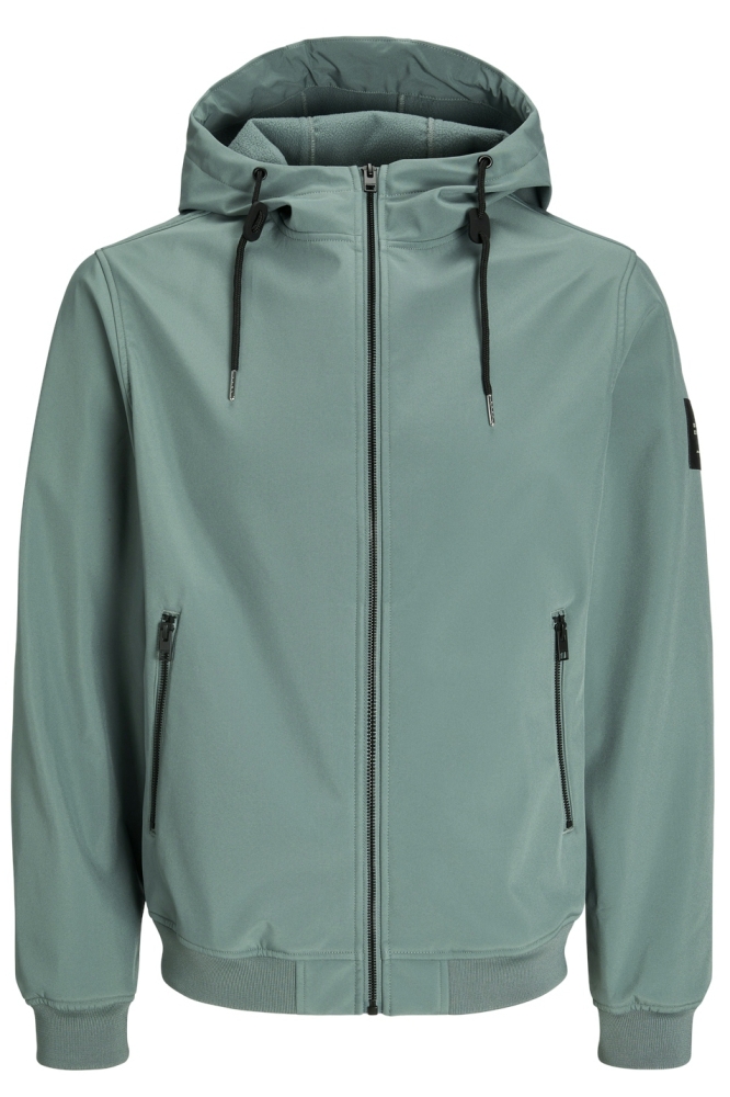 Jack & Jones blauwe heren jas | Vooraanzicht