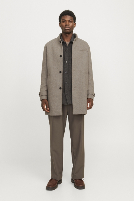 Jack & Jones camel heren jas | Model
