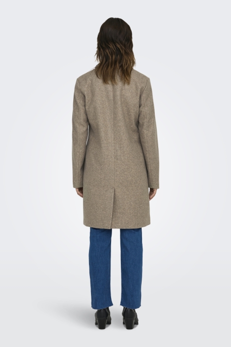 Jacqueline de Yong beige dames jas | Model