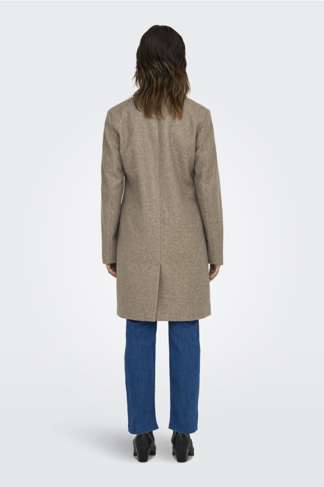 Jacqueline de Yong beige dames jas | Model