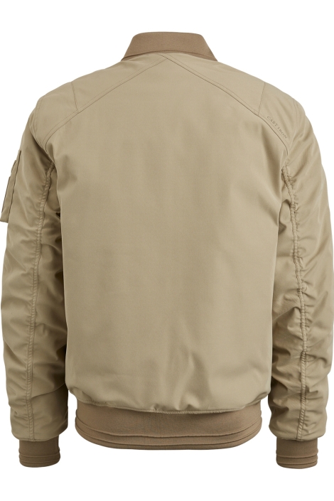 Cast Iron beige heren jas | Achteraanzicht