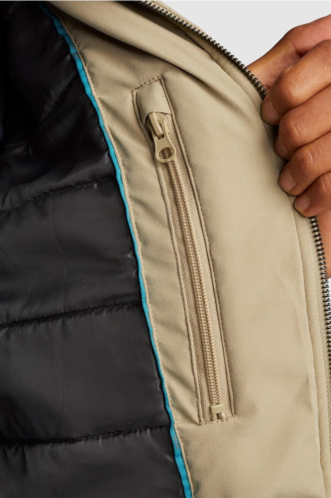 Cast Iron beige heren jas | Unique Selling Point