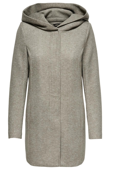 Only taupe dames jas | Vooraanzicht