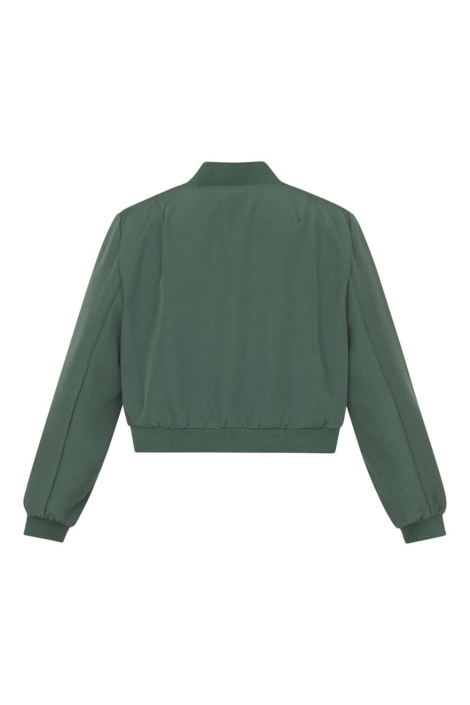 SisterS point groene dames jas | Achteraanzicht