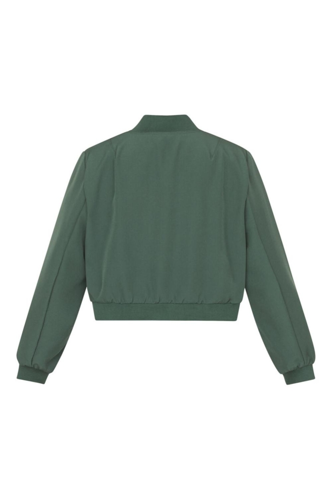 SisterS point groene dames jas | Achteraanzicht