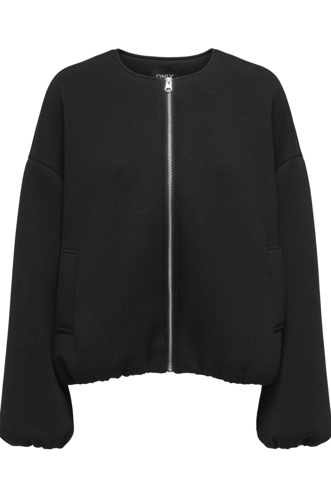 Only zwarte dames jas | Vooraanzicht