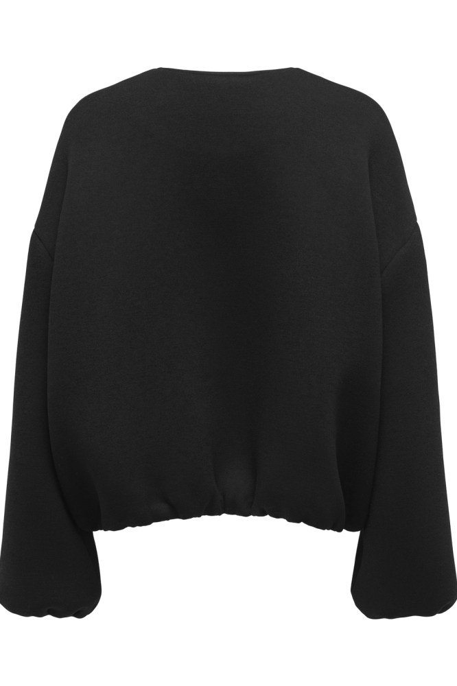 Only zwarte dames jas | Achteraanzicht