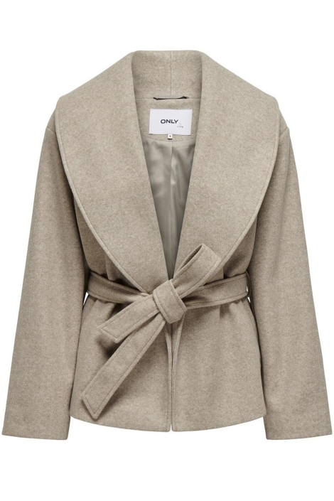 Only beige dames jas | Vooraanzicht