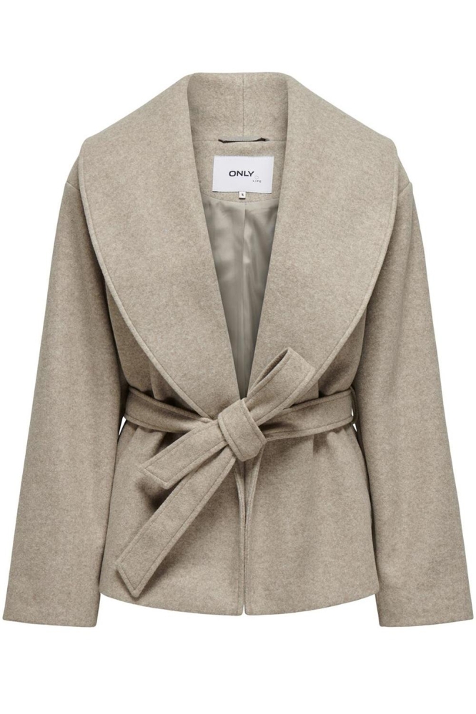 Only beige dames jas | Vooraanzicht