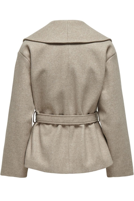 Only beige dames jas | Achteraanzicht
