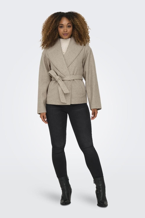Only beige dames jas | Model