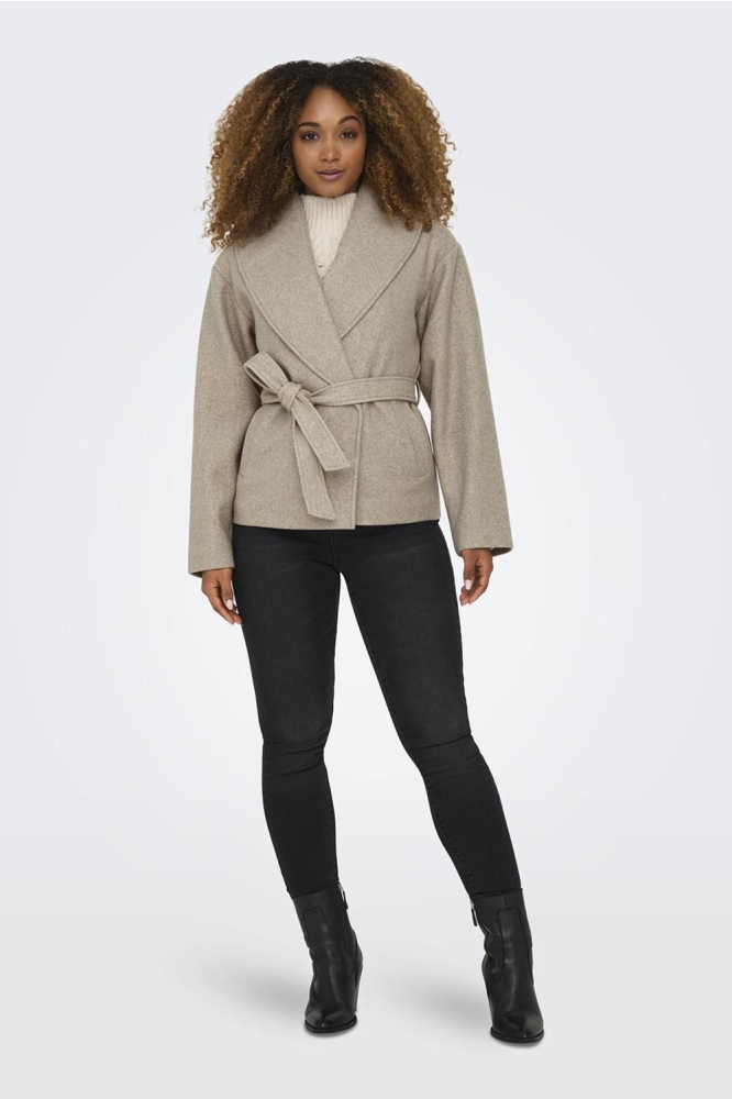 Only beige dames jas | Model