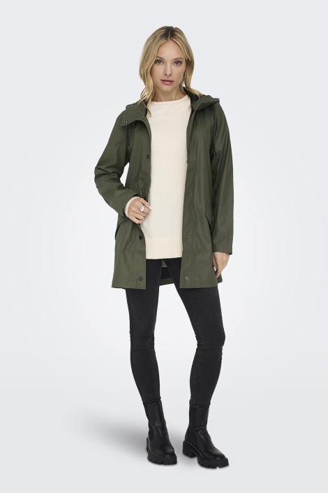 Only groene dames jas | Model