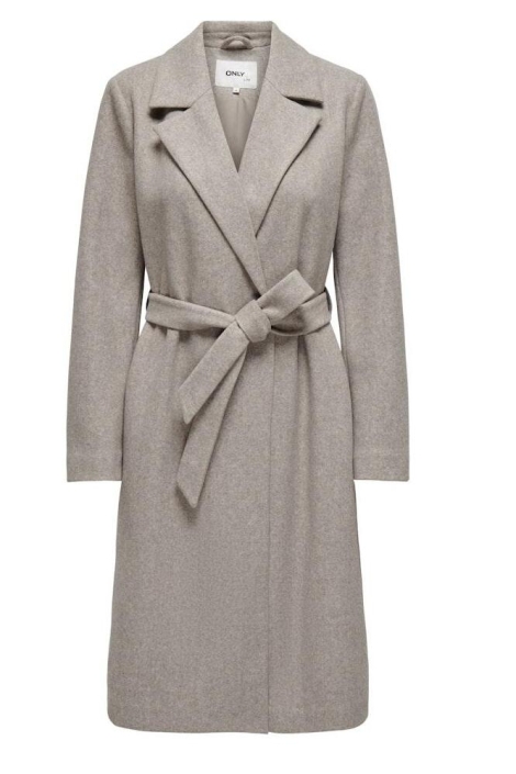 Only beige dames jas | Vooraanzicht