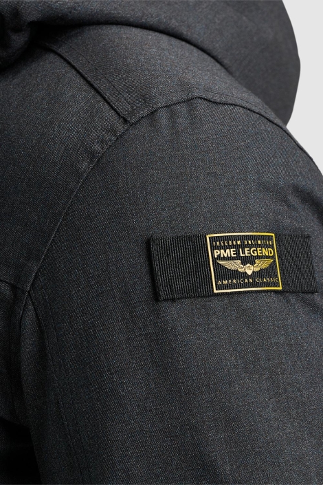 PME legend blauwe heren jas | Close up