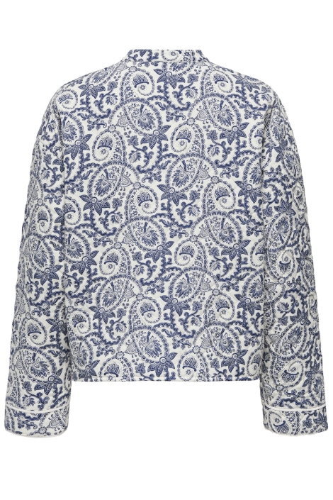 Only witte dames vest | Achteraanzicht