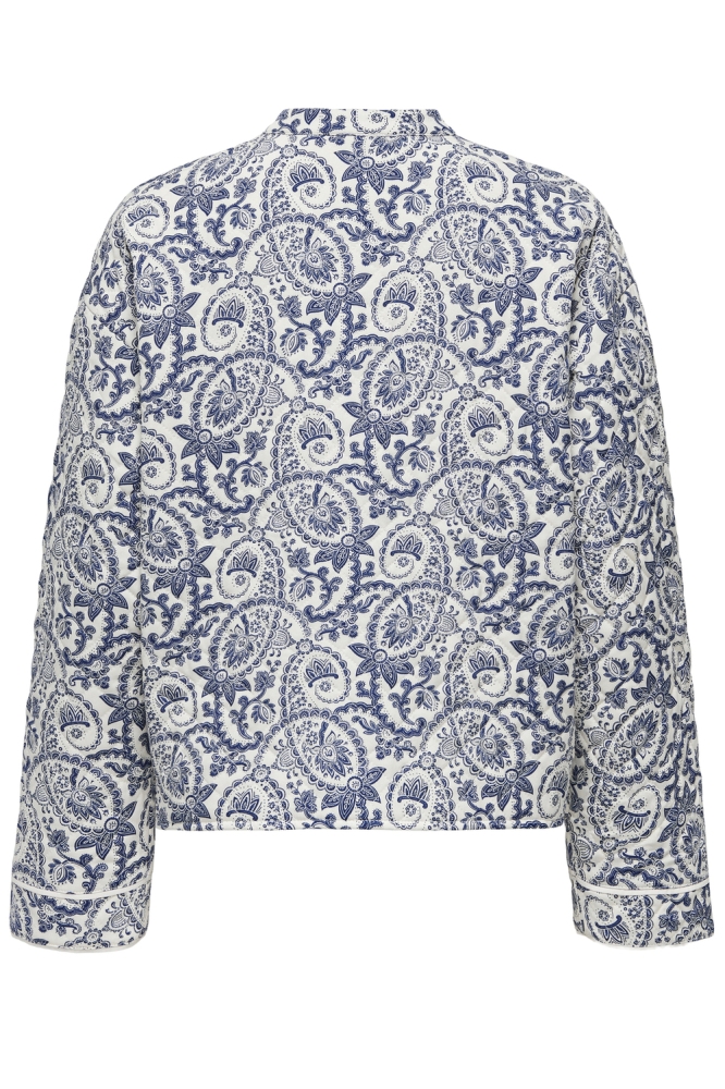 Only witte dames vest | Achteraanzicht