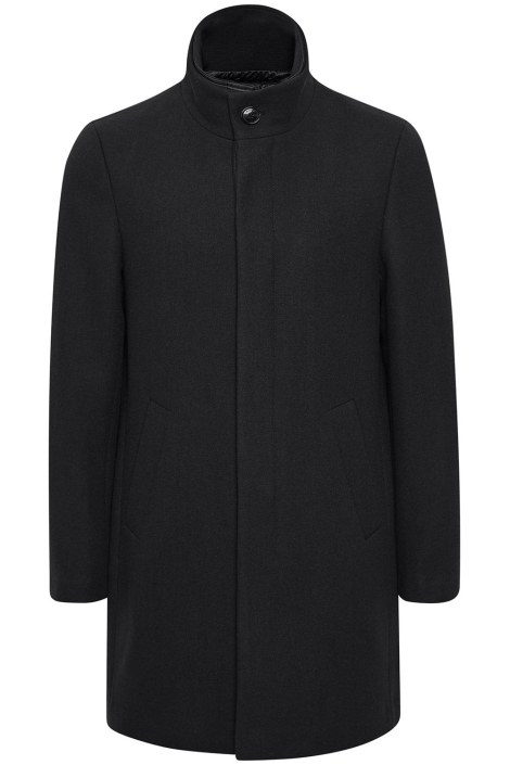 Matinique zwarte heren jas | Vooraanzicht