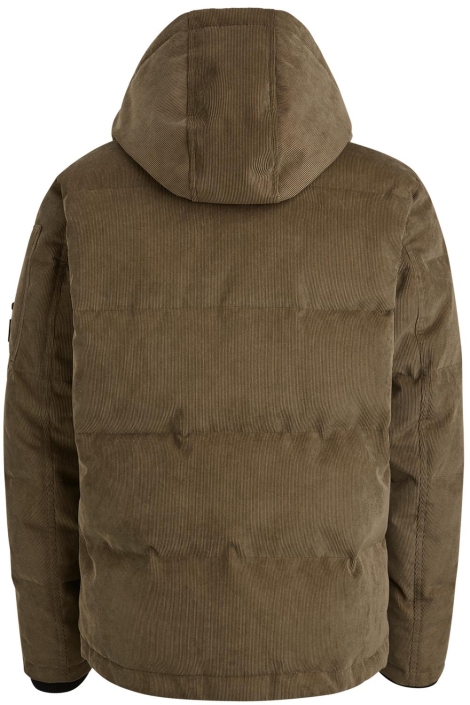 PME legend groene heren jas | Achteraanzicht