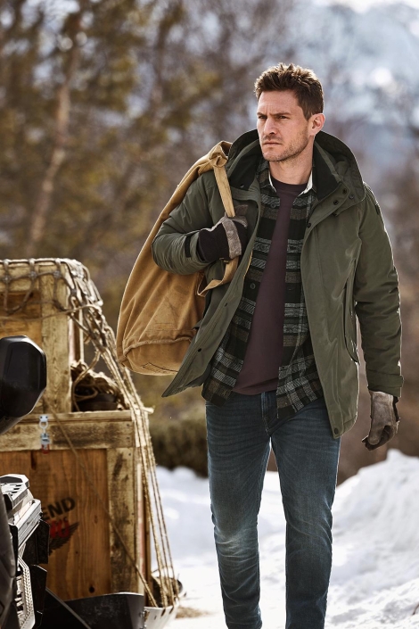 PME legend groene heren jas | Sfeerbeeld, In situatie