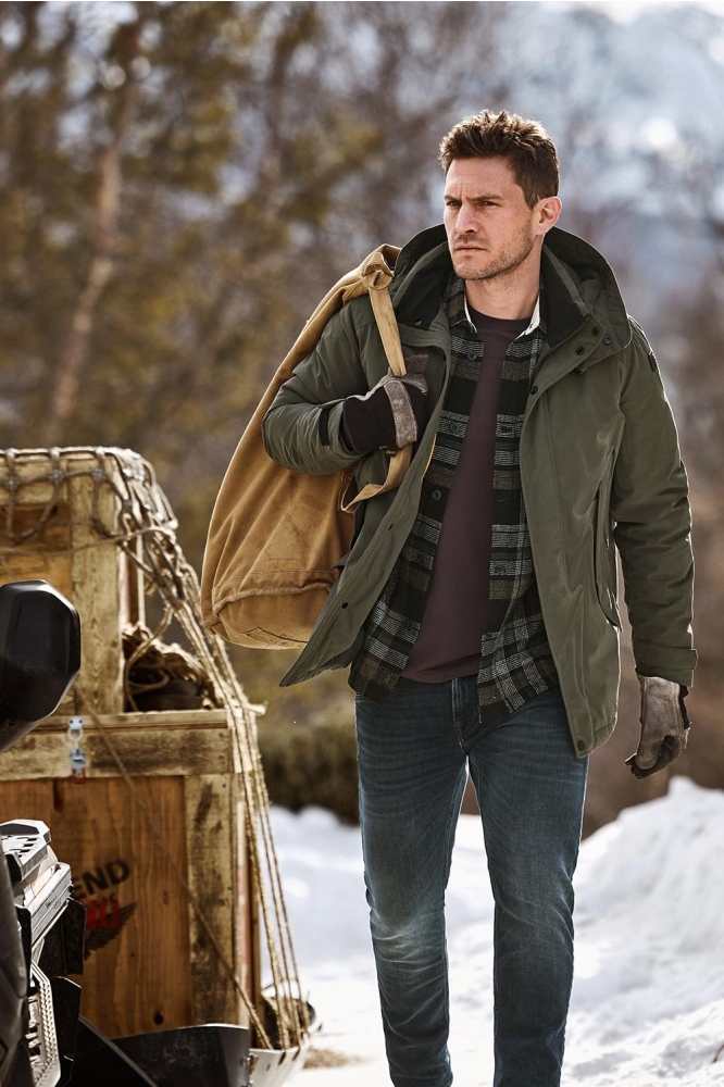 PME legend groene heren jas | Sfeerbeeld, In situatie