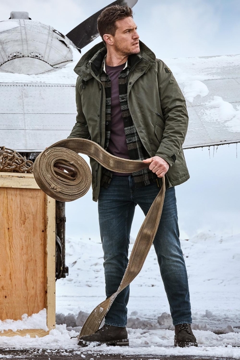 PME legend groene heren jas | Sfeerbeeld, In situatie