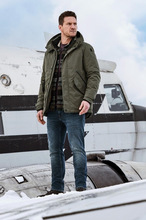 PME legend groene heren jas | Sfeerbeeld, In situatie