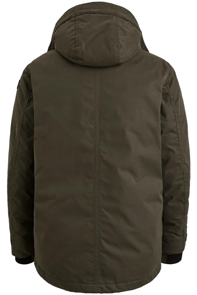 PME legend groene heren jas | Achteraanzicht