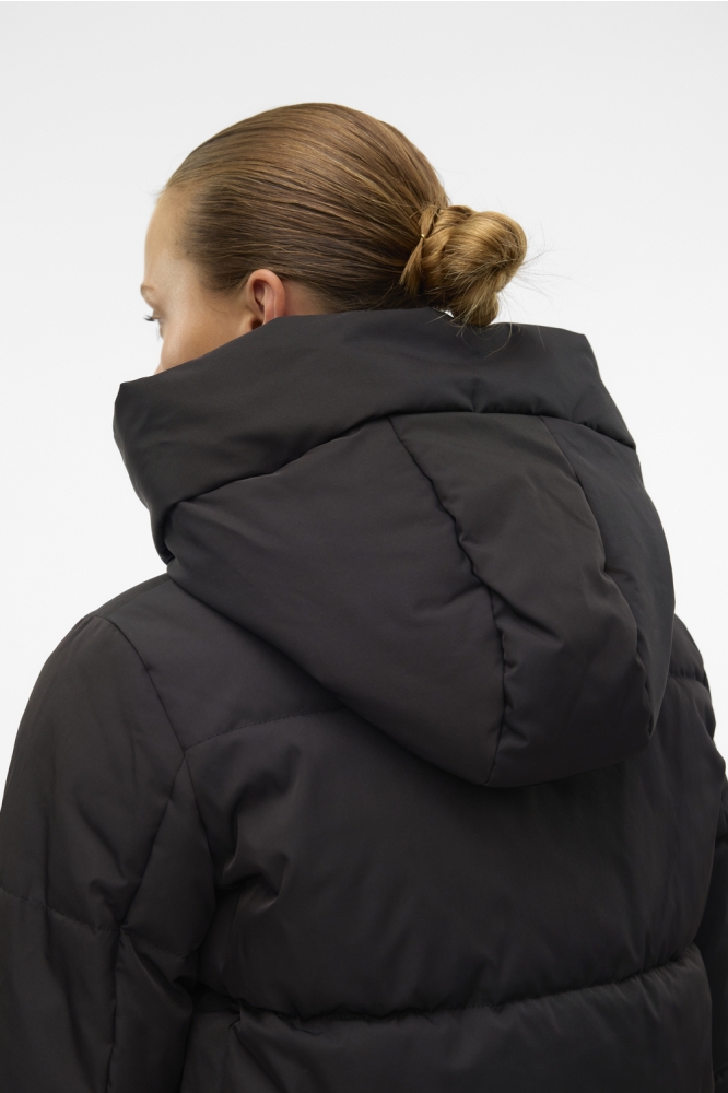 Vero Moda zwarte dames jas | Close up