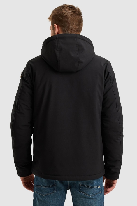 PME legend zwarte heren jas | Model achteraanzicht
