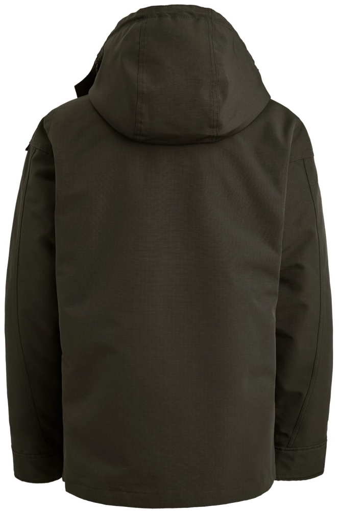 PME legend groene heren jas | Achteraanzicht