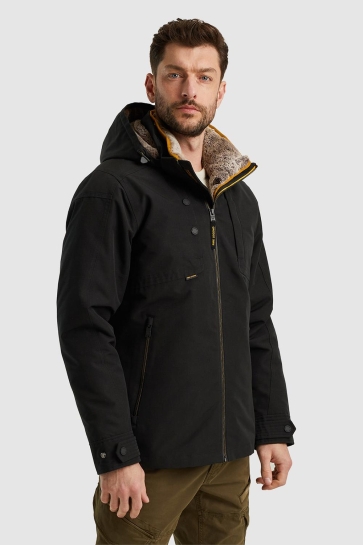 PME legend semi long jacket snowpack trail ri Zwart