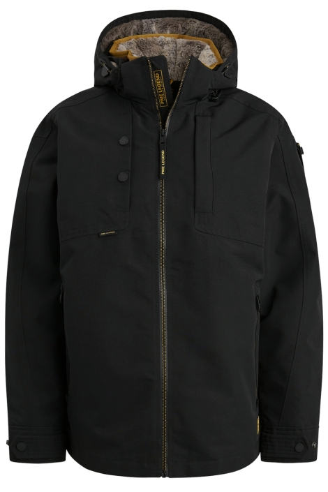 PME legend zwarte heren jas | Vooraanzicht