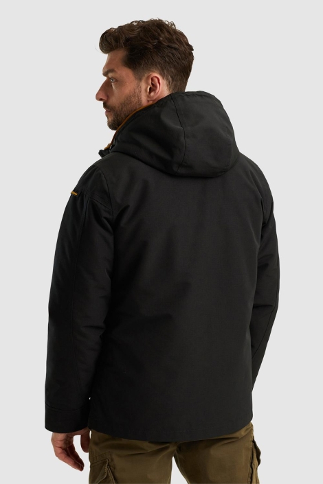 PME legend zwarte heren jas | Model achteraanzicht