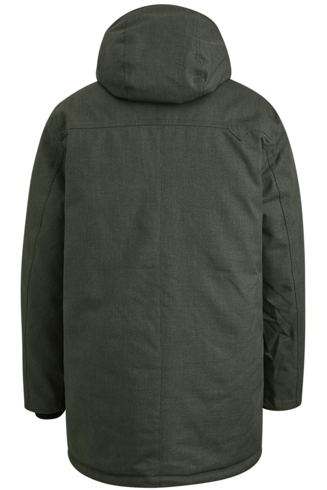 Vanguard groene heren jas | Achteraanzicht