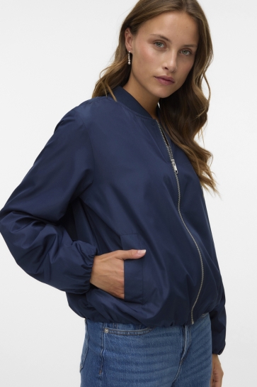 Vero Moda VMLEE SHORT BOMBER JACKET GA 10329801 NAVY BLAZER
