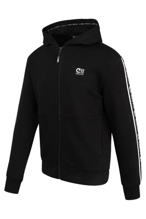 Cruyff zwarte heren vest | Zijaanzicht