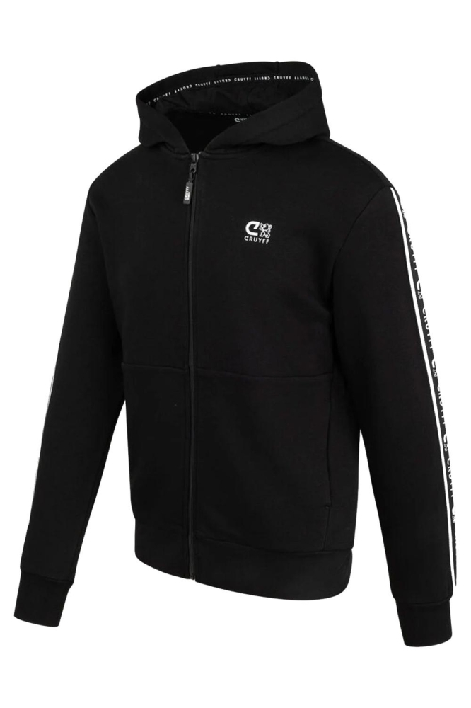 Cruyff zwarte heren vest | Zijaanzicht