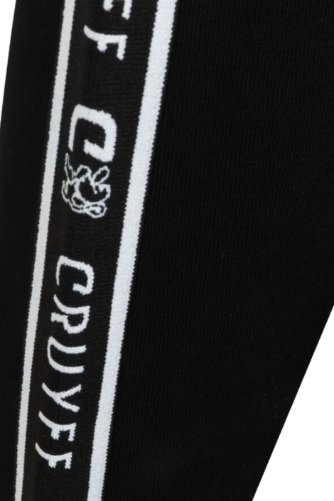 Cruyff zwarte heren vest | Close up