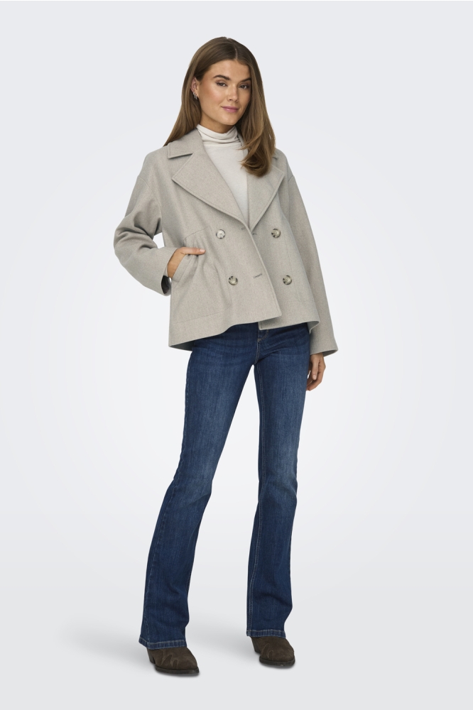 Only taupe dames jas | Model