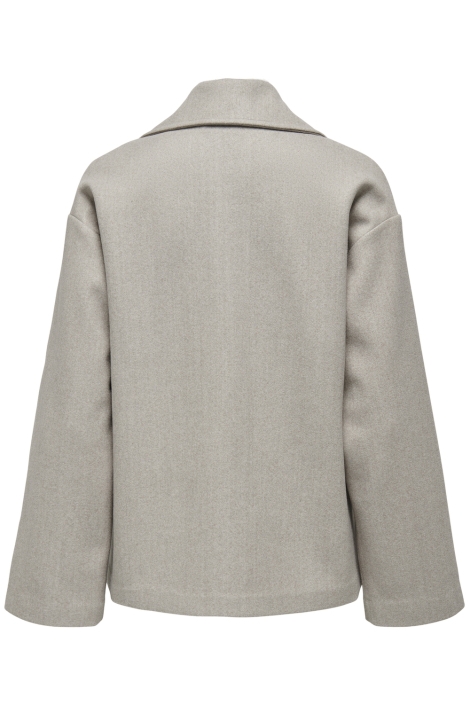 Only taupe dames jas | Achteraanzicht